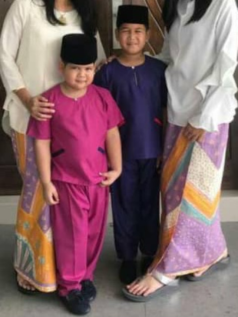 Baju batik / baju Melayu budak TP-445002