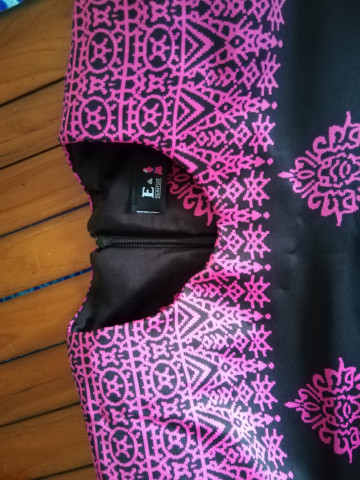 Photo 3 of Kurung moden TP-411001 Baju kurung moden + kain kipas belakang