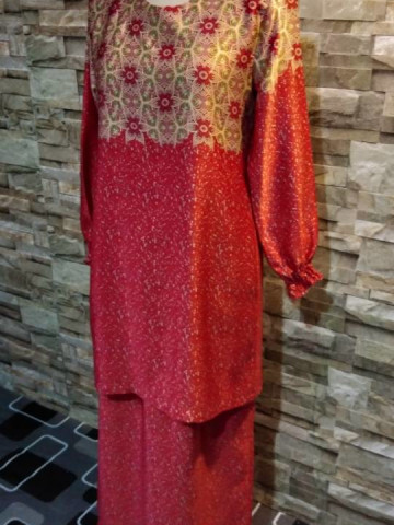 TP-247002 - Baju kurung moden, Baju kurung moden
Kain lipat belakang