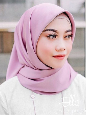 Photo 3 of Bawal TP-556001 Tudung Bawal Dull Satin - Plain