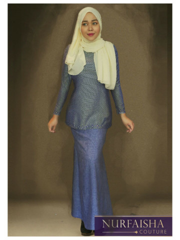 Photo 1 of Kurung moden TP-548002 Baju Kurung Moden