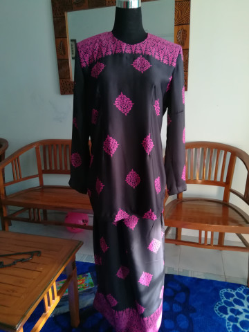 Photo 1 of Kurung moden TP-411001 Baju kurung moden + kain kipas belakang
