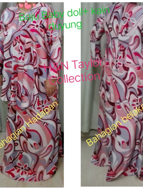 Kurung moden babydoll TP-474002