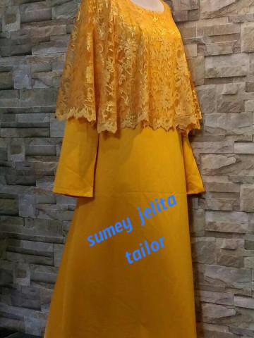 Photo 1 of Jubah with cape TP-247004 Jubah with cape
