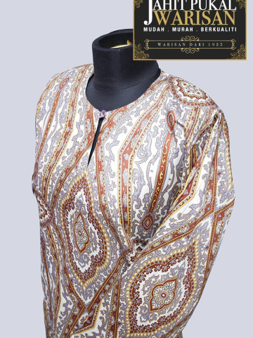Photo 2 of Baju kurung tradisional TP-598009 Baju kurung tradisional