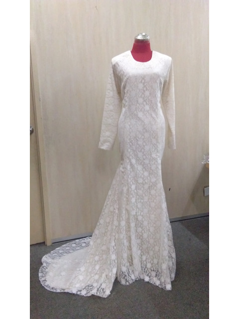 FULL LACE PANEL DRESS DP-007FL