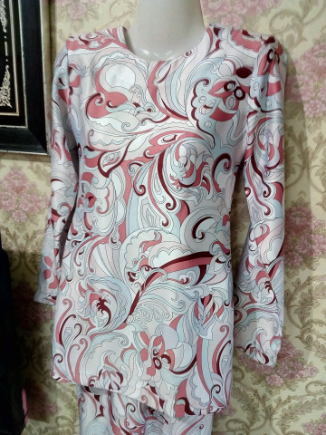 Photo 2 of Mini moden NM 87 Baju mini moden
Kain duyung