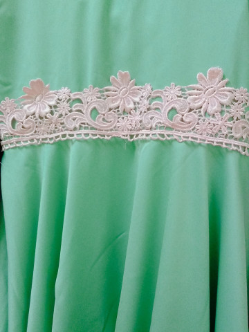 Photo 3 of Zulaika TP-584002 Gabungan rekaan kurung moden dan dress dipadankan dengab seluar ala palazo