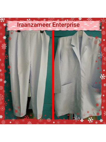 Photo 3 of Uniform jururawat TP-368004 Uniform jururawat 
Baju pada bahagian kolar dijahit seperti blazer