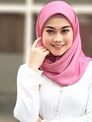 Photo 1 of Bawal TP-556001 Tudung Bawal Dull Satin - Plain