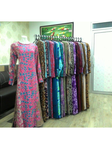 Photo 2 of Tempahan Jahitan Jubah Dress Wanita TP-321002 Jubah wanita
