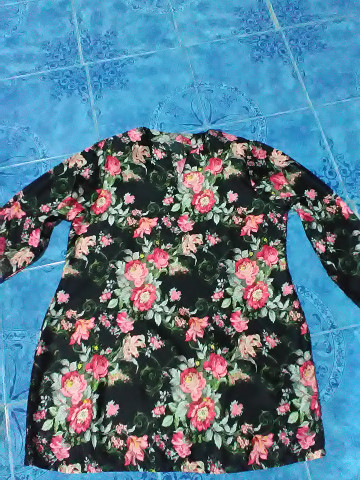 Photo 1 of baju kurung moden TP-578000 baju kurung moden wanita dewasa - bercorak 
kain potongan duyung